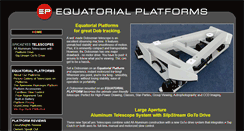 Desktop Screenshot of equatorialplatforms.com